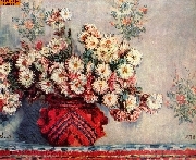 Chrysanthemen nach Monet